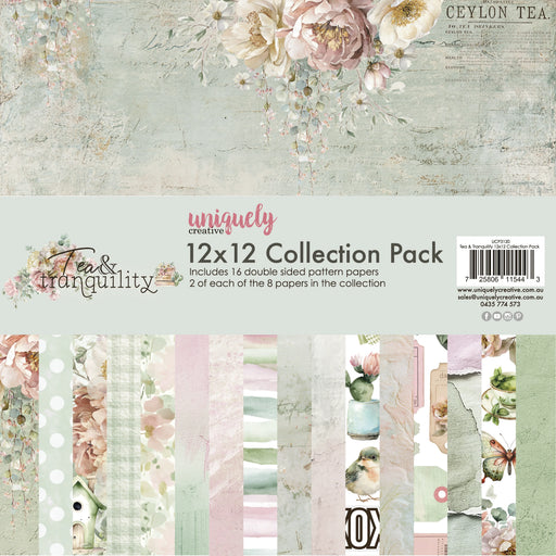 Uniquely Creative Tea & Tranquility - 12 x 12 Collection Pack