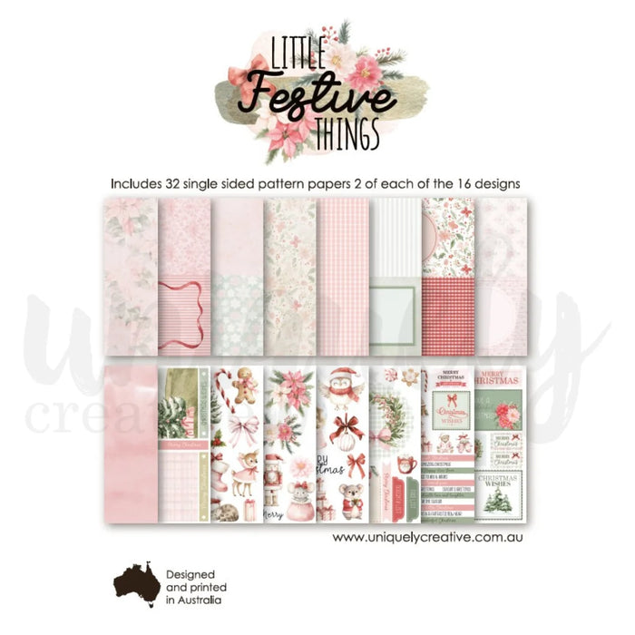Uniquely Creative Little Festive Things - Cardmakers Collection Pack