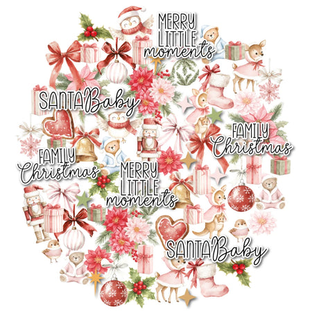 Uniquely Creative Little Festive Things - Scrapbooking Creative Cuts Ephemera