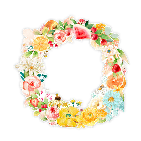 Pretty Little Studio You Are My Sunshine - Summer Blooms 11" Die Cut Wreath