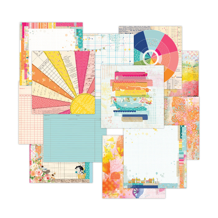 Pretty Little Studio You Are My Sunshine - Mixed Double Sided 12x12 Paper Pack