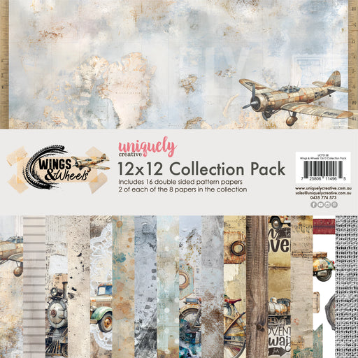 Uniquely Creative Wings & Wheels - 12 x 12 Collection Pack