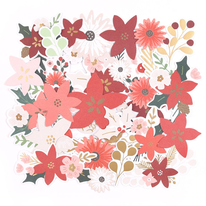 Rosie's Studio All Wrapped Up - Diecut Floral Ephemera