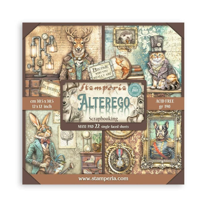 Stamperia Alterego - 12x12 Maxi Paper Pack