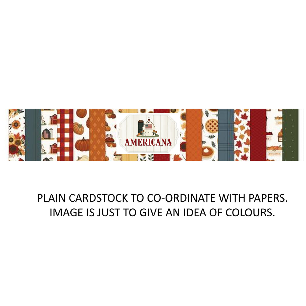 Carta Bella Americana - Bazzill Matchmaker Pack