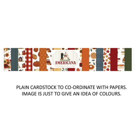 Carta Bella Americana - Bazzill Matchmaker Pack