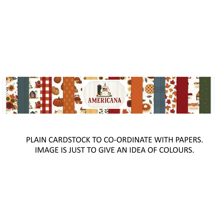 Carta Bella Americana - Bazzill Matchmaker Pack