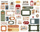 Carta Bella Americana - Ephemera Frames & Tags