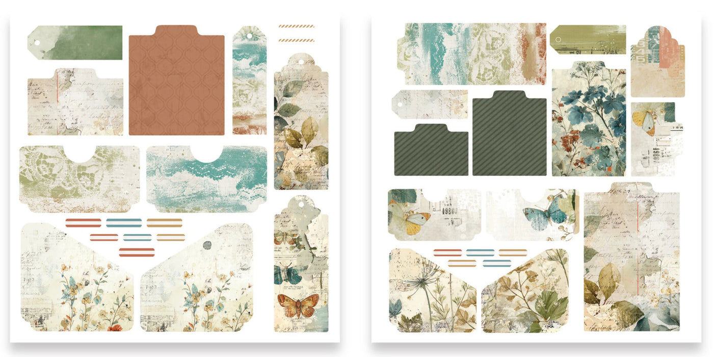 Arden Creative Studio Amber Ledgers - Journalmakers Ephemera Pack