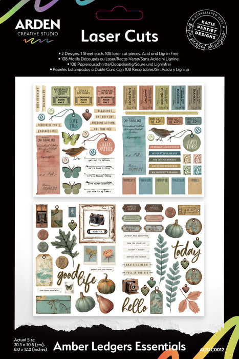 Arden Creative Studio Amber Ledgers - Essentials Laser Cuts