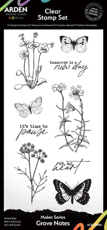 Arden Creative Studio Laurel Grove - Grove Notes Stamps