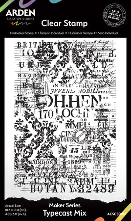 Arden Creative Studio Laurel Grove - Typecast Mix Stamps