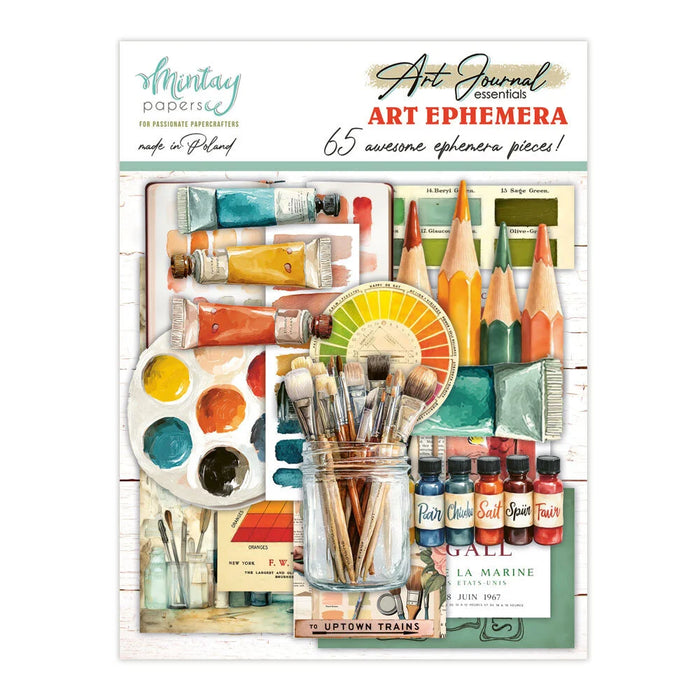 Mintay Papers Art Journal Ephemera Pack - Art