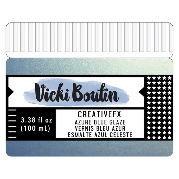 American Crafts Vicki Boutin Discover + Create - Creative FX Azure Blue Glaze