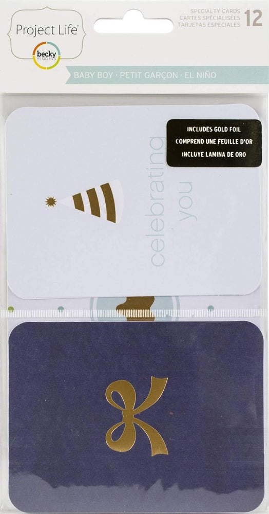 Project Life Speciality Cards - Baby Boy