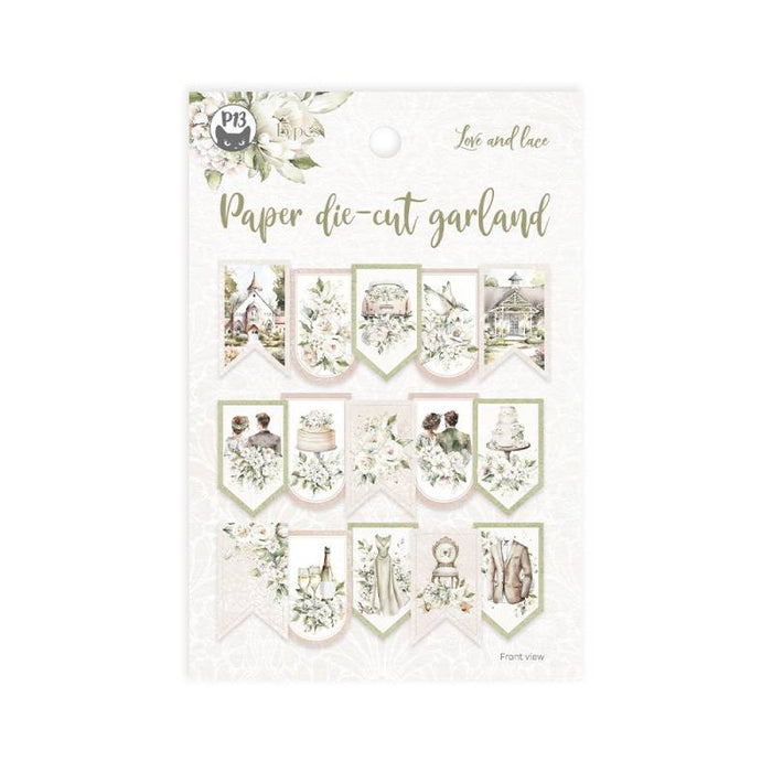 P13 Love And Lace - Banner Die Cut