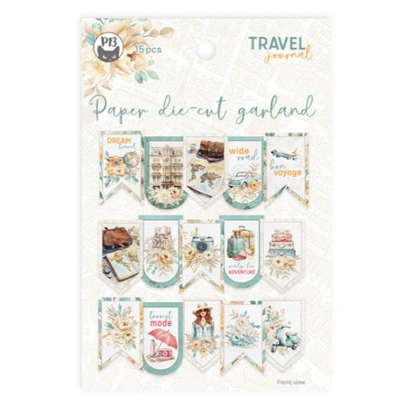 P13 Travel Journal - Paper Die-Cut Garland
