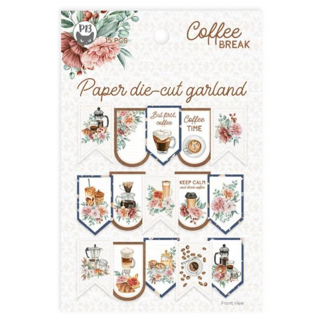 P13 Coffee Break - Banner Die Cut