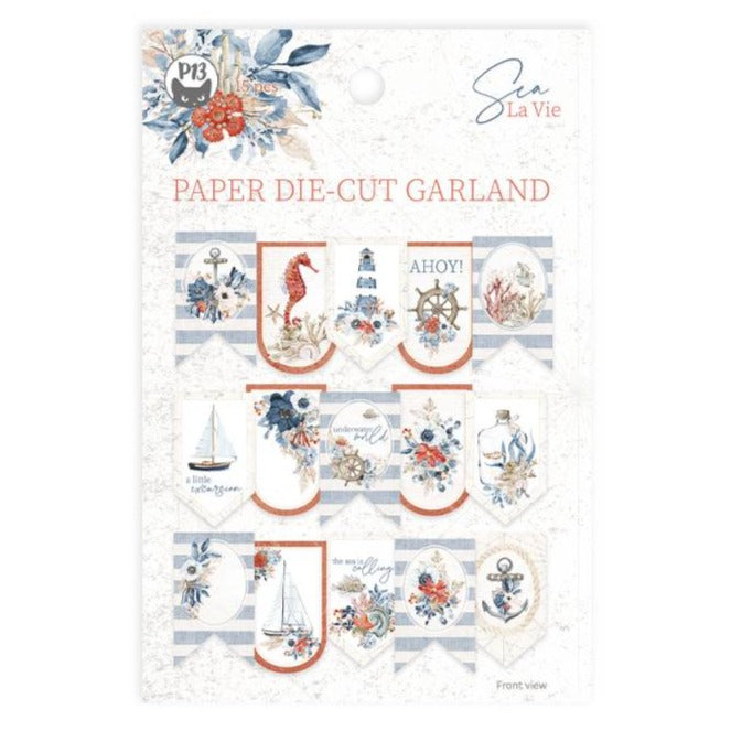 P13 Sea La Vie - Banner Die Cut
