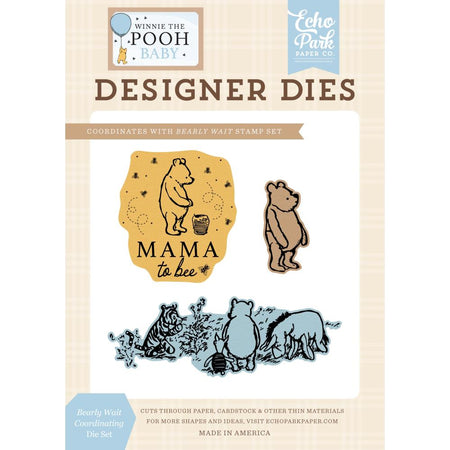 Echo Park Winnie The Pooh Baby - Bearly Wait Designer Dies