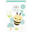 Doodlebug Design Bee Happy - Bee Happy Doodle-Pops 3D Sticker