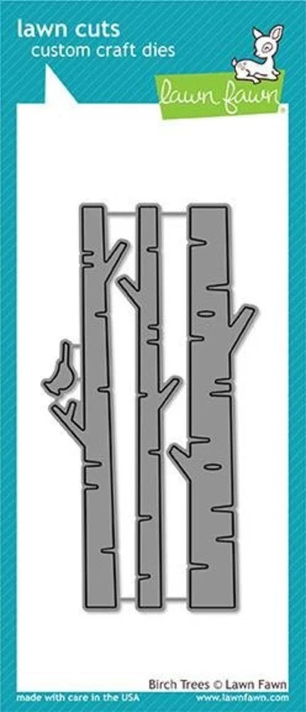 Lawn Fawn Craft Die - Birch Trees