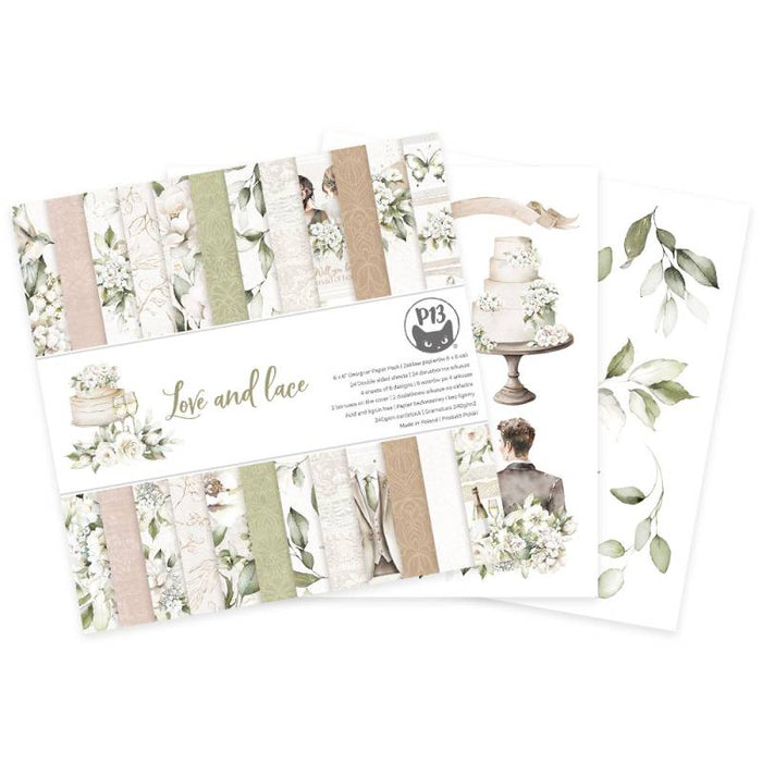 P13 Love And Lace - 6x6 Paper Pad