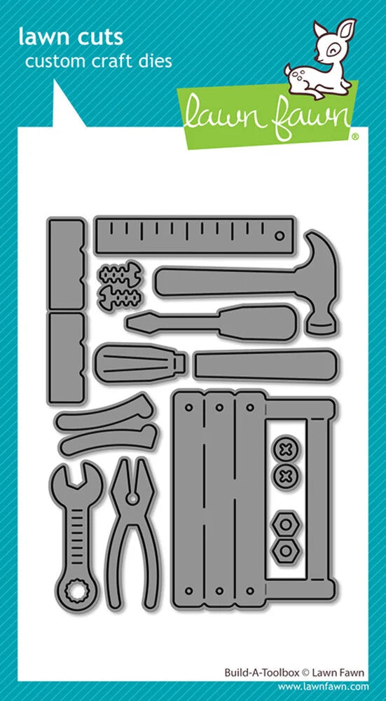 Lawn Fawn Craft Die - Build-A-Toolbox