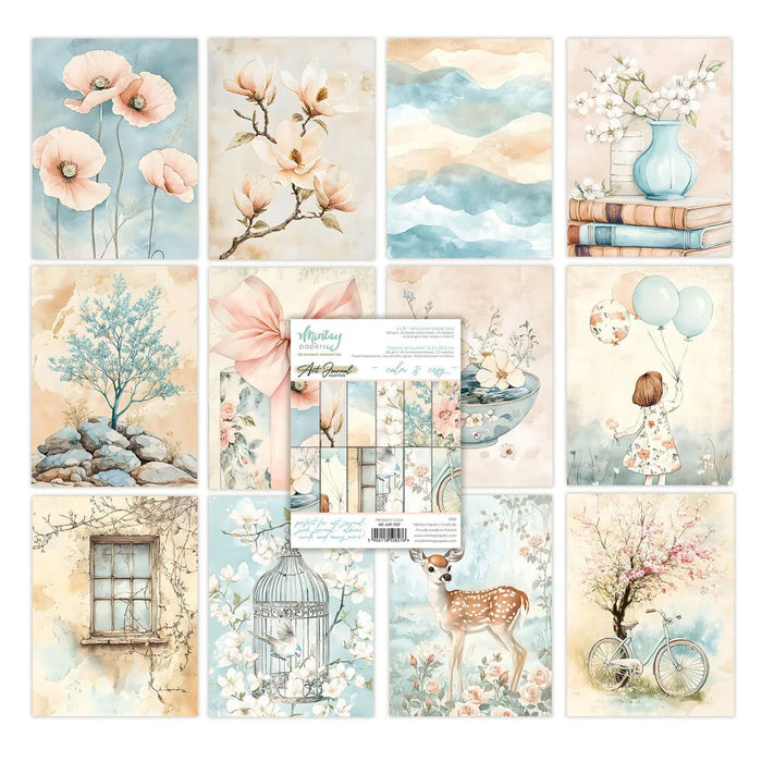 Mintay Papers Art Journal 6x8 Paper Pad - Calm & Cozy
