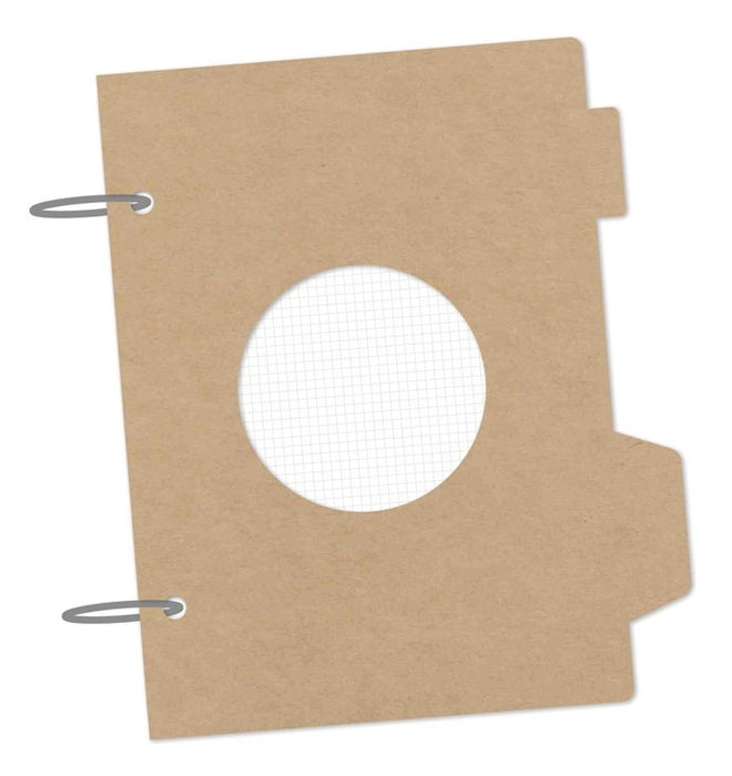 Simple Stories Say Cheese Happiest Place - Sn@p Mini Chipboard Album Camera