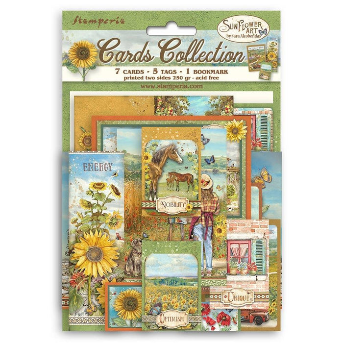Stamperia Sunflower Art - Card Collection