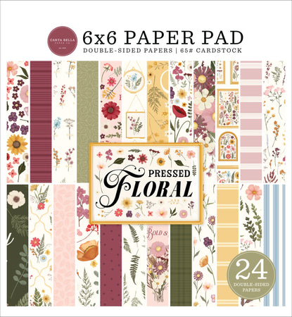 Carta Bella Pressed Floral - 6x6 Pad