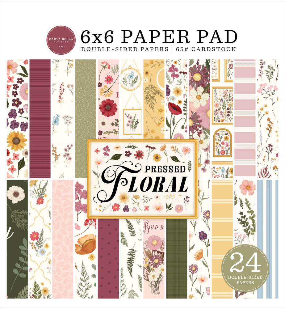 Carta Bella Pressed Floral - 6x6 Pad
