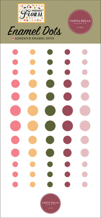 Carta Bella Pressed Floral - Enamel Dots