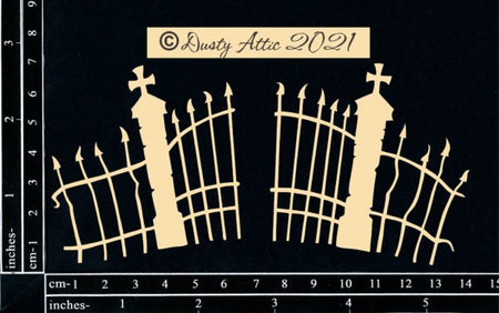 Dusty Attic - Cemetery Gates #1 Small