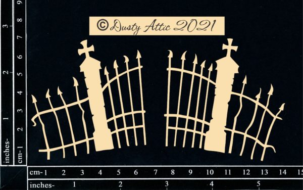 Dusty Attic - Cemetery Gates #1 Small