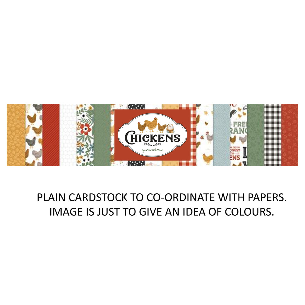 Echo Park Chickens - Bazzill Matchmaker Pack