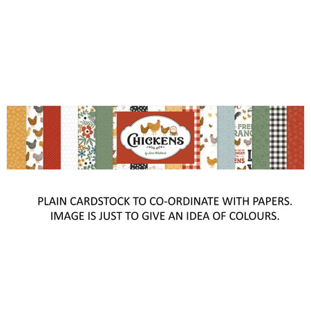 Echo Park Chickens - Bazzill Matchmaker Pack