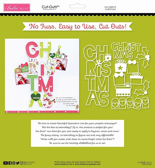 Bella Blvd Santa Squad - Christmas Cut-Outs