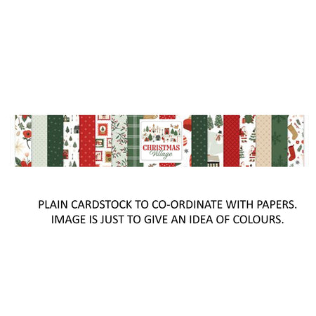 Carta Bella Christmas Village - Bazzill Matchmaker Pack