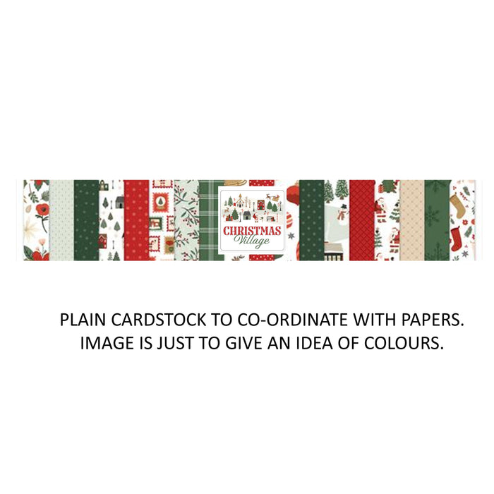 Carta Bella Christmas Village - Bazzill Matchmaker Pack