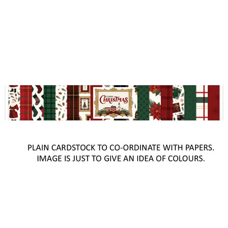 Carta Bella Classic Christmas - Bazzill Matchmaker Pack