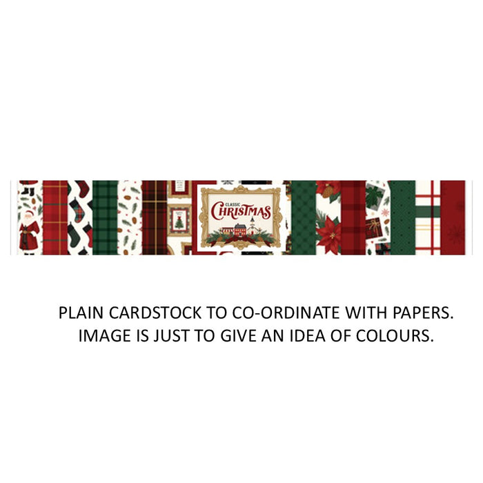 Carta Bella Classic Christmas - Bazzill Matchmaker Pack