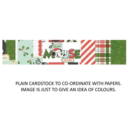 Simple Stories Say Cheese Classic Mouse Christmas - Bazzill Matchmaker Pack