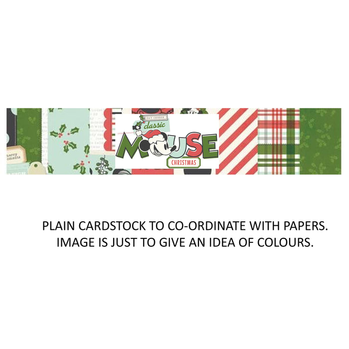 Simple Stories Say Cheese Classic Mouse Christmas - Bazzill Matchmaker Pack