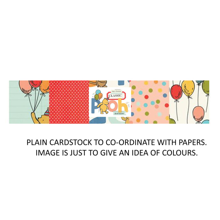 Simple Stories Say Cheese Classic Pooh Birthday - Bazzill Matchmaker Pack