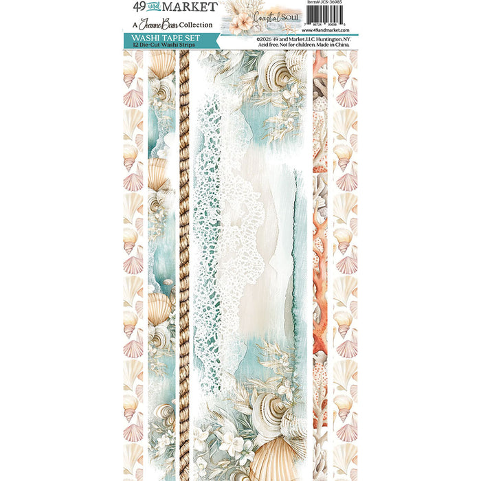 49 & Market Coastal Soul - Washi Tape Sheets