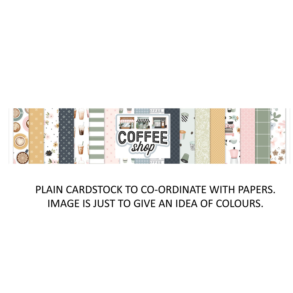 Carta Bella Coffee Shop - Bazzill Matchmaker Pack