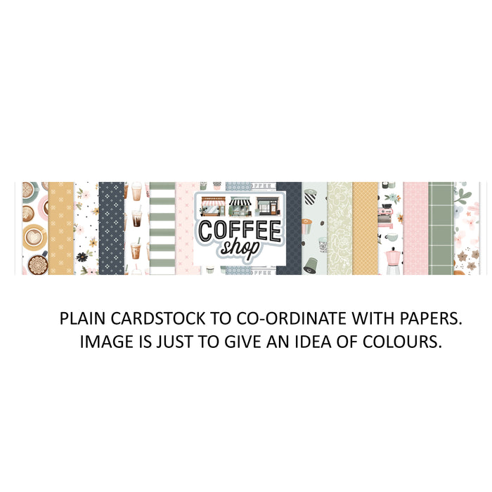 Carta Bella Coffee Shop - Bazzill Matchmaker Pack