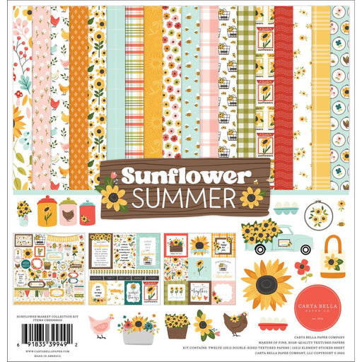 Carta Bella Sunflower Summer - 12x12 Collection Kit